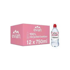 Evian Natural Mineral Evian Natural Mineral Water 75cl (Case of 12) 75cl (Case of 12)  Adomoo