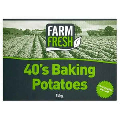 Farm Fresh 40's Baking Potatoes 15kg  Adomoo