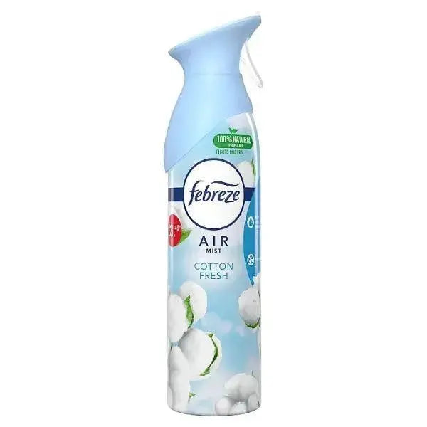 Febreze Air Freshener Spray Cotton Fresh 300ML (Case of 6)  Adomoo