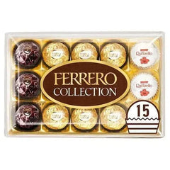 Ferrero Collection Gift Box of Chocolates 15 Pieces 172g (Case of 6)  Adomoo
