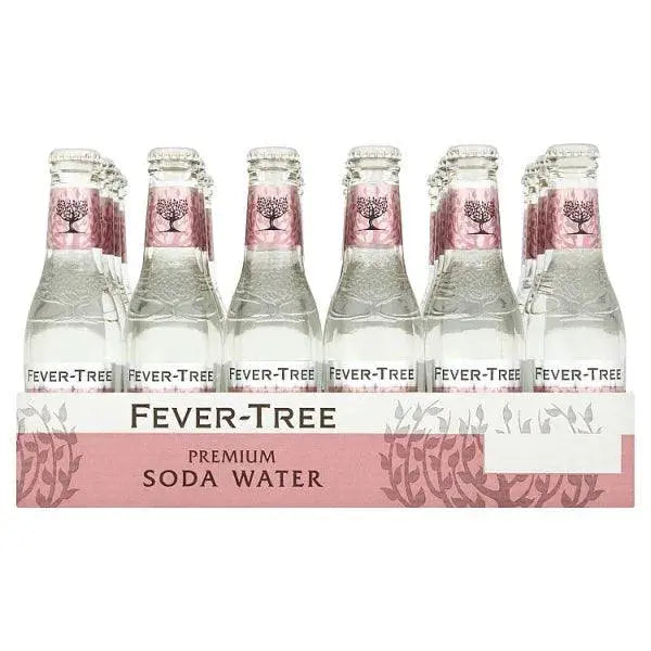 Fever-Tree Premium Soda Water 24 x 200ml  Adomoo
