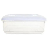 Food Storage Box with White Lid: Convenient and Versatile Container for Organized Food Storage Adomoo