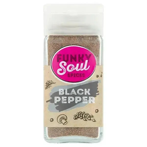 FUNKY Soul SPICES Black Pepper 41g (Case of 6)  Adomoo
