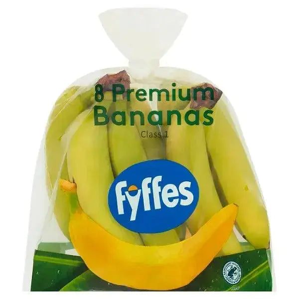 Fyffes 8 Premium Bananas  Adomoo