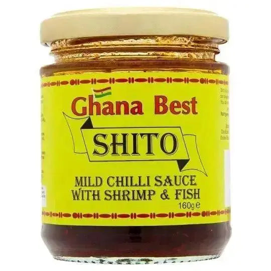 Ghana Best Shito Mild Chilli Sauce 160g  Adomoo