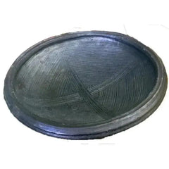 Ghanaian traditional earthen clay mortar ( Asanka ) 22cm  Adomoo