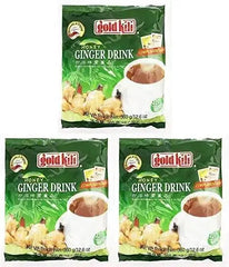 Ginger Drink by Gold Kili, 20 Sachet Total (Pack of 20 Sachets) Adomoo