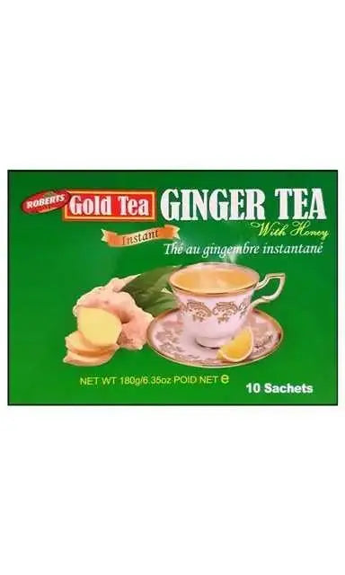 Gold Tea Ginger With Honey, 180g Adomoo