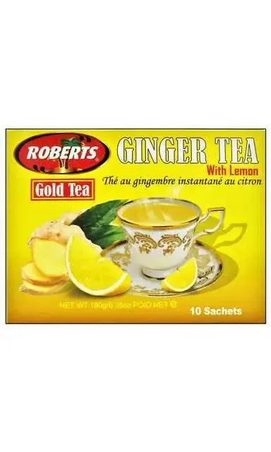 Gold Tea Ginger With Lemon, 180g Adomoo