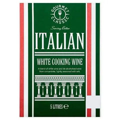 Gourmet Classic Italian White Cooking Wine 5 Litres  Adomoo