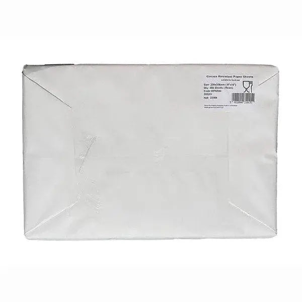 Greaseproof wrapping sheets 9"x14"  Adomoo