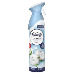 Febreze Air Freshener Spray Cotton Fresh PMP 185ML (Case of 8)  Adomoo