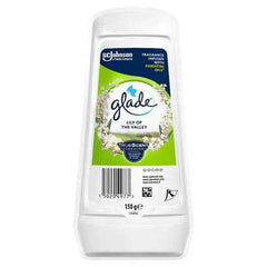Glade Solid Gel Lily of the Valley Air Freshener 150g (Case of 8)  Adomoo