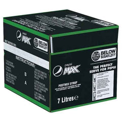 Pepsi Max Cola Postmix Syrup 7 Litres  Adomoo