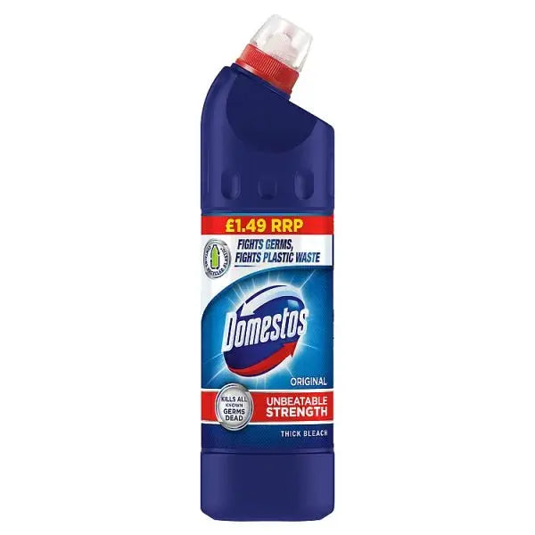 Domestos Thick Bleach Original 750 ml (Case of 9)  Adomoo