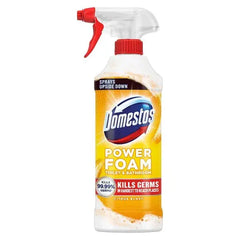 Domestos Upside Down Spray Power Foam Citrus Blast 450 ml (Case of 6)  Adomoo