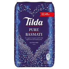 Tilda Pure Original Basmati 500g (Case of 8)  Adomoo