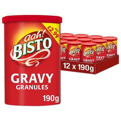 Bisto Gravy Granules 190g (Case of 12)  Adomoo