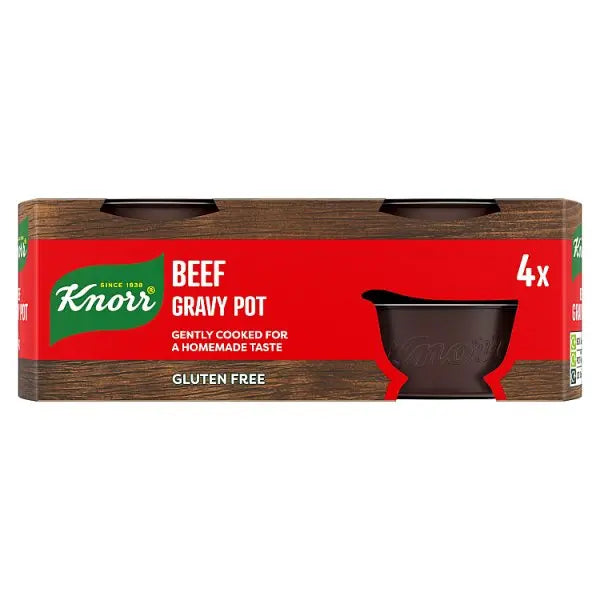 Knorr Gravy Pot Beef 4x 28 g (Case of 8)  Adomoo