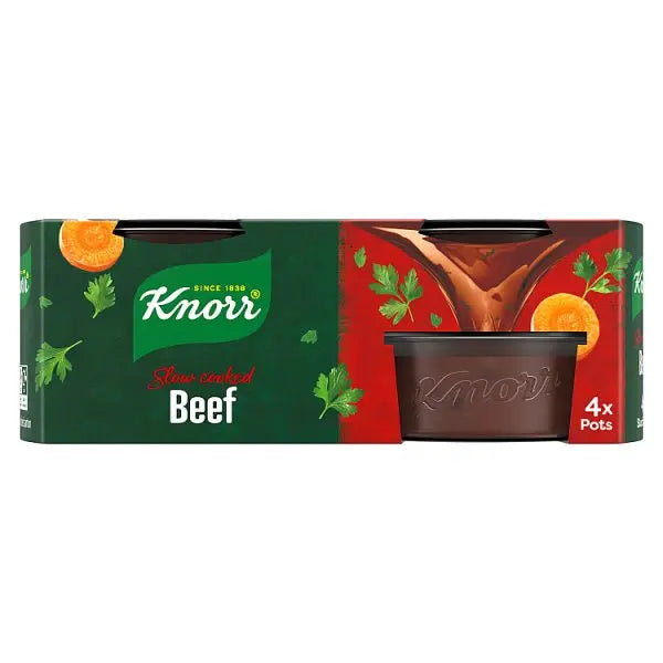 Knorr Stock Pots Beef 4x 28 g (Case of 8)  Adomoo