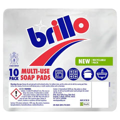 Brillo 10 Multi-Use Soap Pads  Adomoo