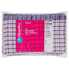 CleanPro 10 Economy Tea Towels  Adomoo