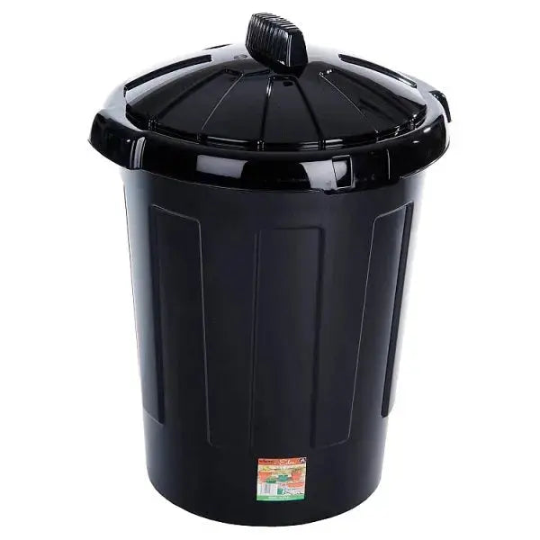 80ltr Black Bin  Adomoo