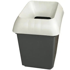 30L Recycling Bin with Light Grey Lid & Other Recycling Logo  Adomoo