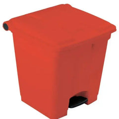 45L Step-on Container/Bin Red  Adomoo