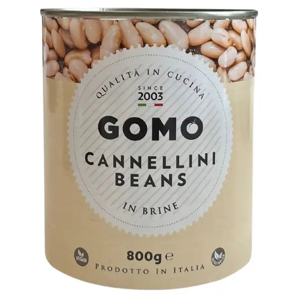 Gomo Cannellini Beans in Brine 800g  Adomoo