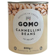 Gomo Cannellini Beans in Brine 800g  Adomoo