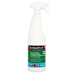 CleanPro+ Fast Acting Antibacterial Cleaner & Disinfectant H2FA 1 Litre  Adomoo