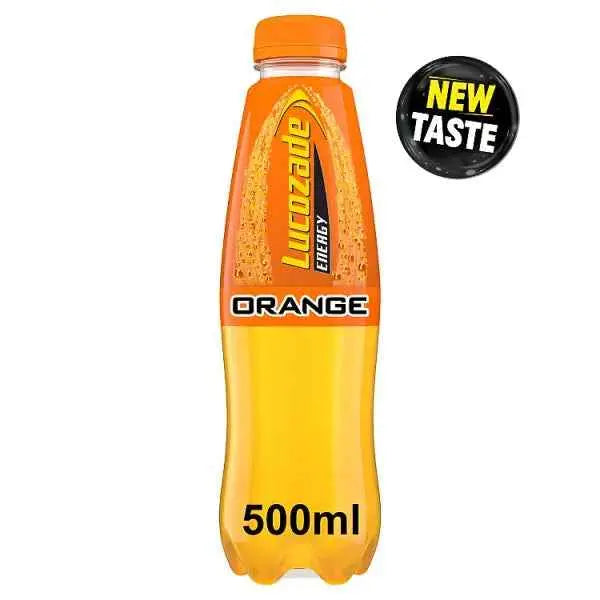 Lucozade Energy Drink Orange 500ml (Case of 24)  Adomoo