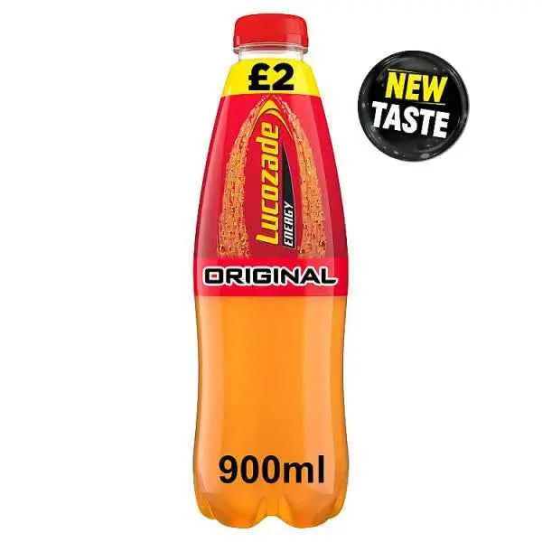 Lucozade Energy Drink Original 900ml (Case of 12)  Adomoo