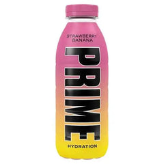 Prime Hydration Strawberry Banana 500ml (Case of 12)  Adomoo