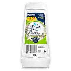 Glade Solid Gel Lily of the Valley Air Freshener 150g (Case of 8)  Adomoo