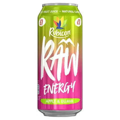 Rubicon Raw Energy Apple & Guava 500ml (Case of 12)  Adomoo