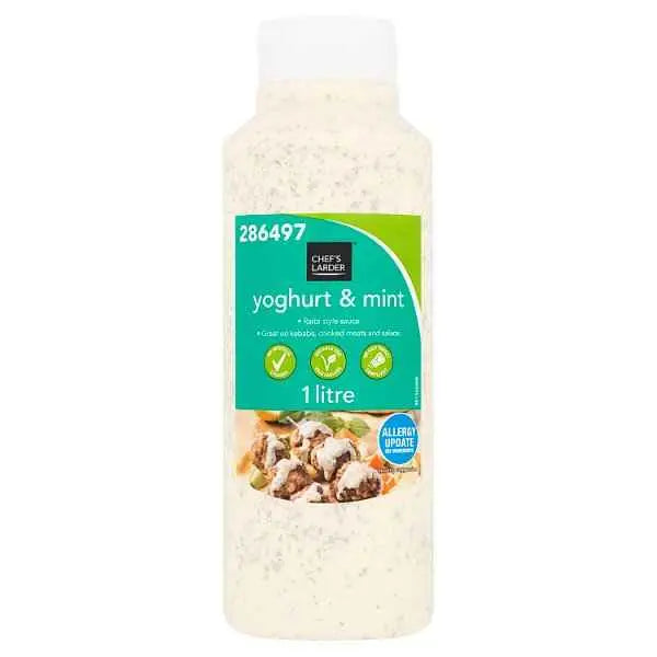 Chefs Larder Yogurt and Mint Dressing 1 Litre  Adomoo