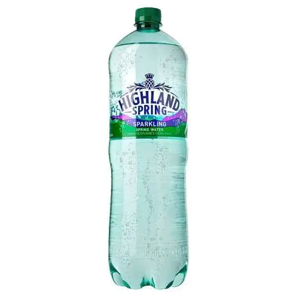 Highland Spring Sparkling Spring Water 1.5L (Case of 12)  Adomoo