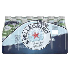 San Pellegrino Sparkling Natural Mineral Water 12x500ml (Case of 12)  Adomoo
