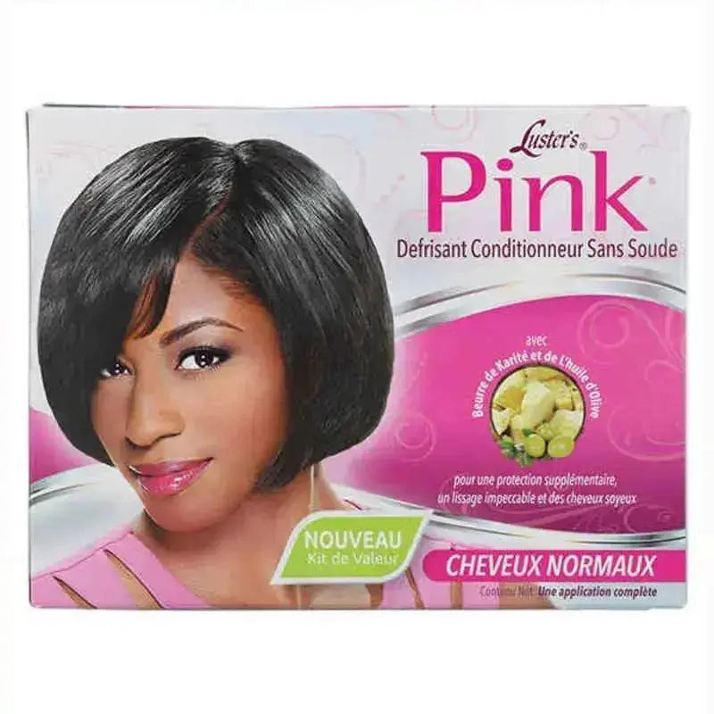 Hair Straightening Treatment Luster Pink Relaxer Kit Regular  Adomoo