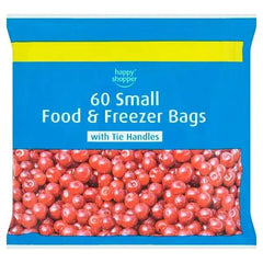 Happy Shopper 60 Small Food & Freezer Bags  Adomoo
