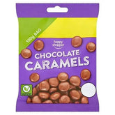 Happy Shopper Chocolate Caramels 100g (Case of 10)  Adomoo