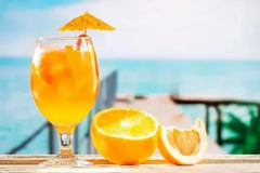 Happy Shopper No Added Sugar Whole Orange Squash 1 Litre (Case of 12)  Adomoo