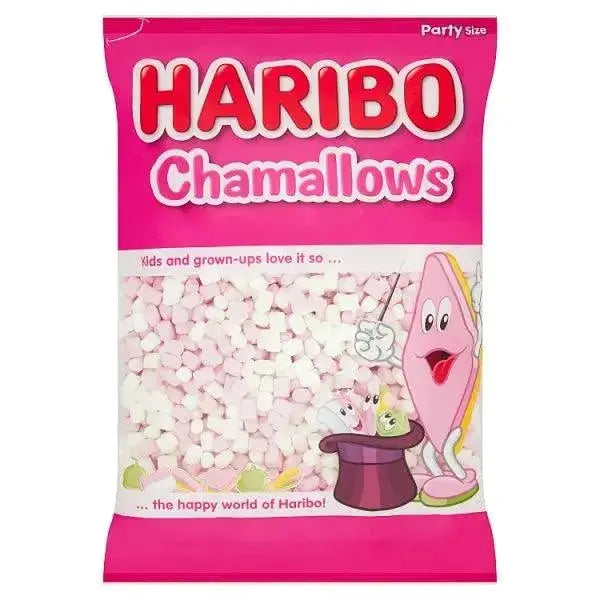 HARIBO Chamallows White and Pink Mini Mallows 1kg  Adomoo