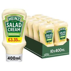 Heinz Salad Cream Original 400ml (Case of 10)  Adomoo