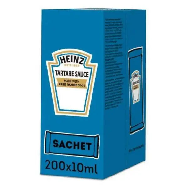 Heinz Tartare Sauce 200 x 10g, free from Artificial colors and Flavors Adomoo