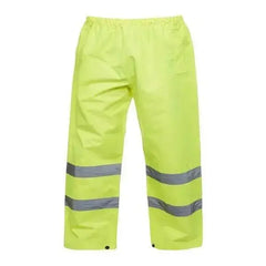 Hi Viz Trouser Yellow Lightweight, protective and safe  Adomoo