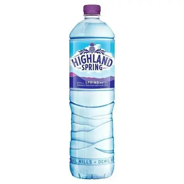 Highland Spring Still Spring Water 1.5 Litre (Case of 12)  Adomoo