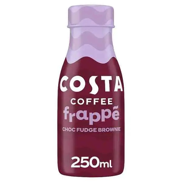 Costa Coffee Frappe Choc Fudge Brownie 12 x 250ml (Case of 12)  Adomoo